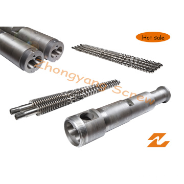 Conical Twin Screw Barrel for PVC Granule Sheet Profile Pipe Extrusion Screw Barrel